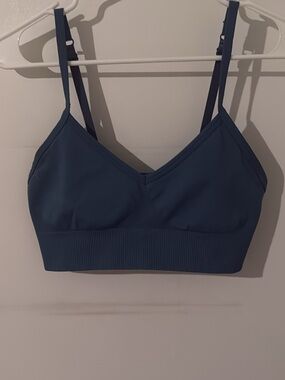 lululemon athletica Deep Teal Adjustable-Strap Light Support Bra